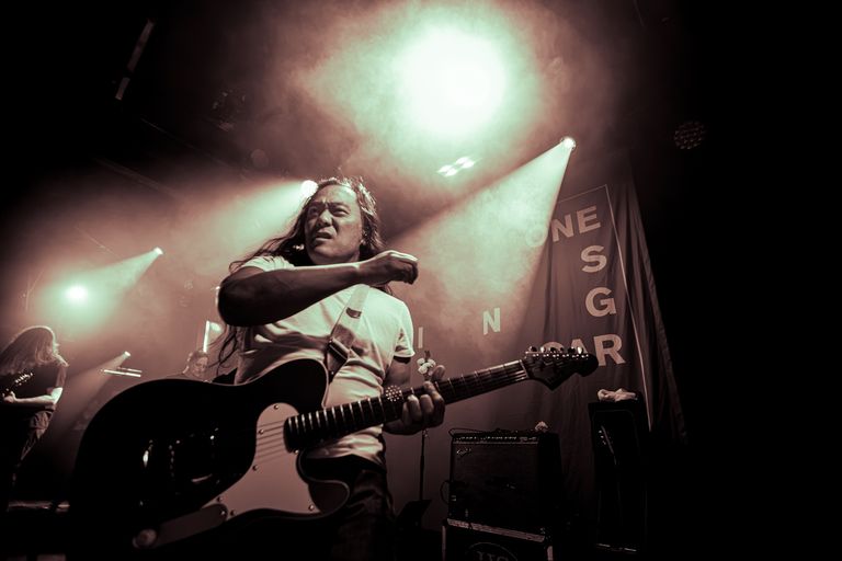 La Dispute performing live at The Gov in Adelaide 